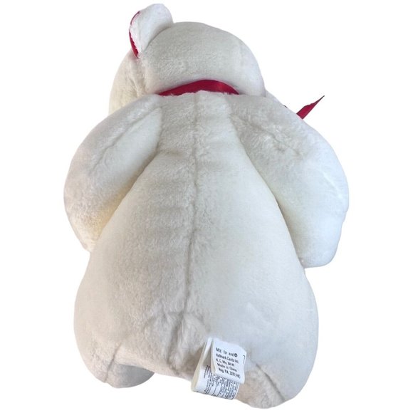 Hallmark Hug Me Teddy Bear Plush Candy Conversation Hearts Stuffed Animal Toy 9" - Picture 11 of 11